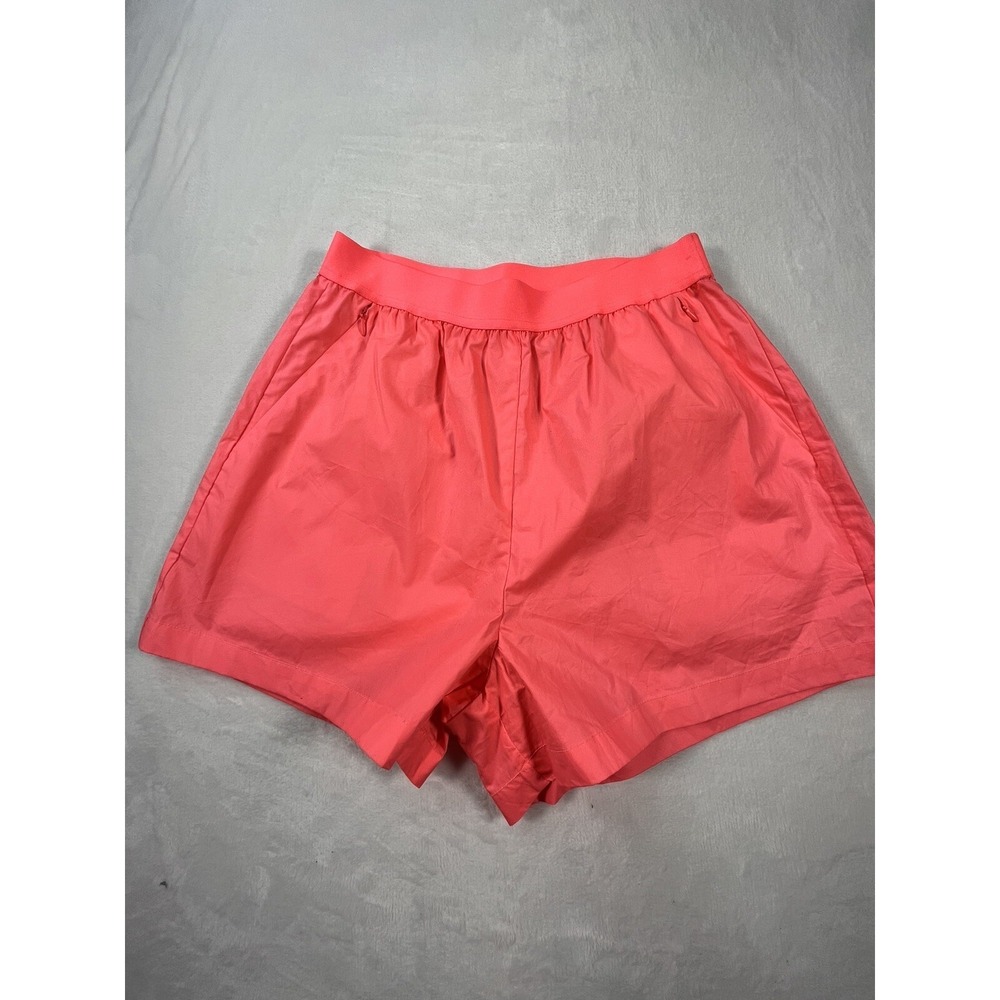 Good American‎ Womens S Coated Poplin Weekend Shorts